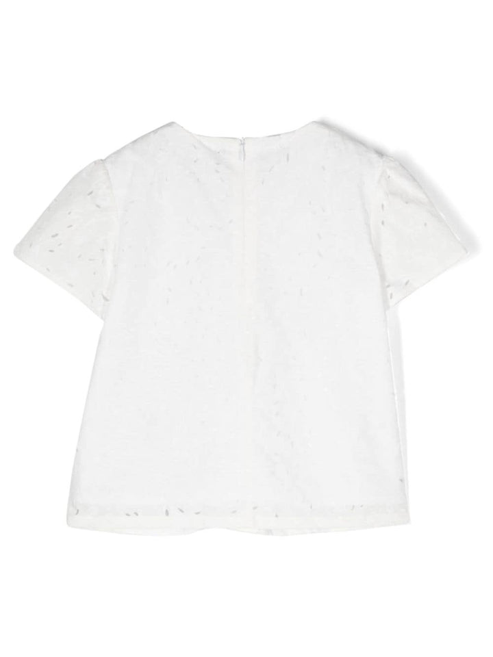 Chemise blanche fille