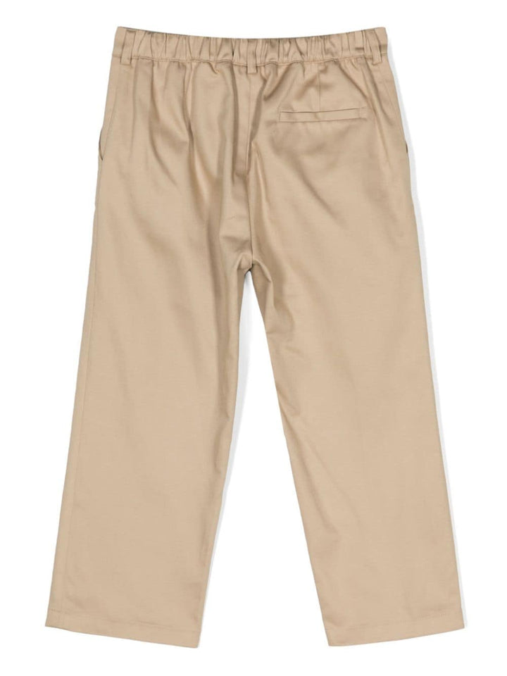 Pantaloni Greca  beige bambino