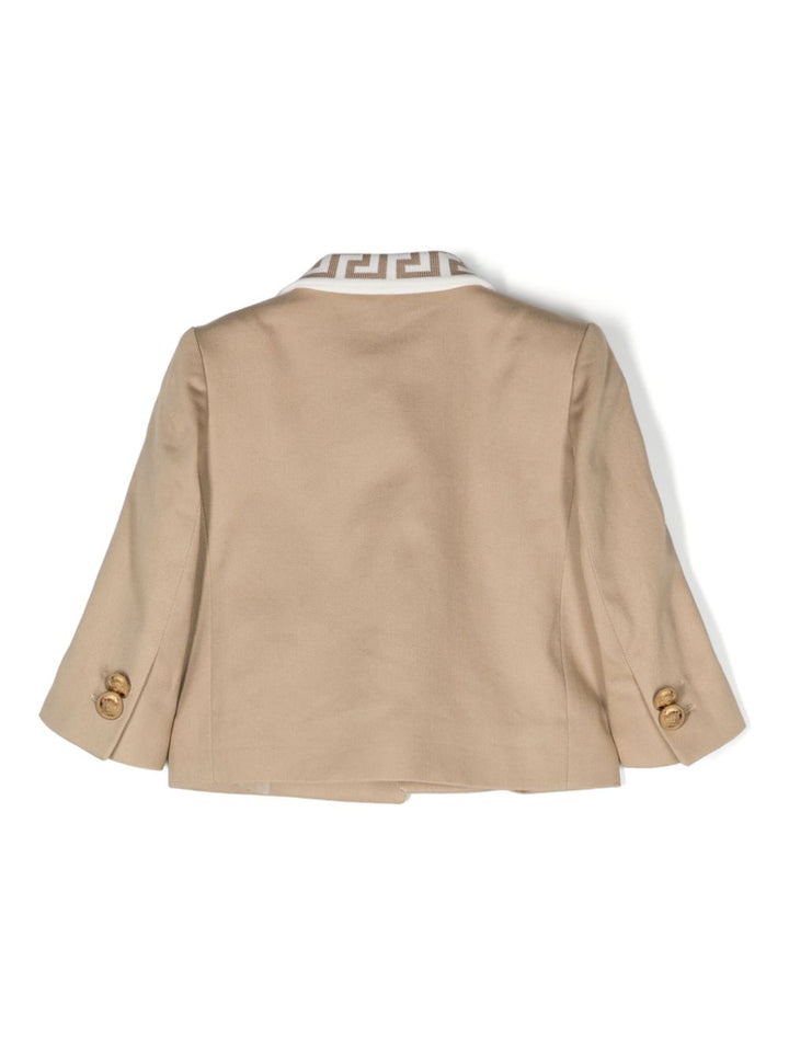 Blazer nouveau-né beige