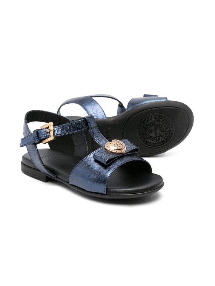 Sandali bambina blu navy