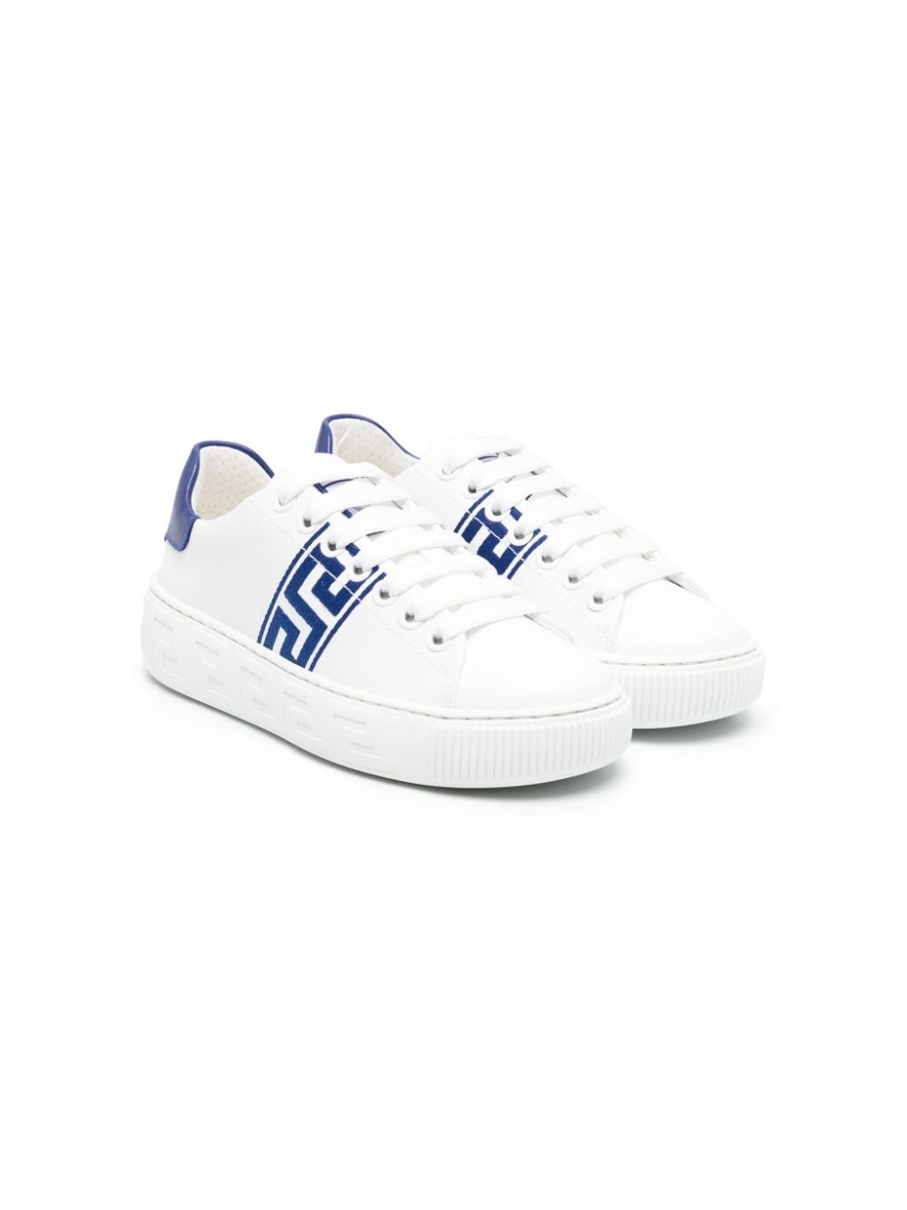 Sneakers bambino bianca/blu