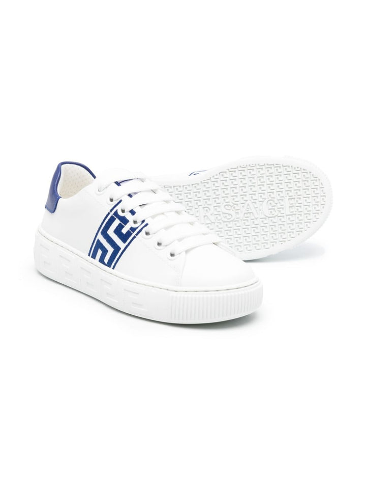 Sneakers bambino bianca/blu