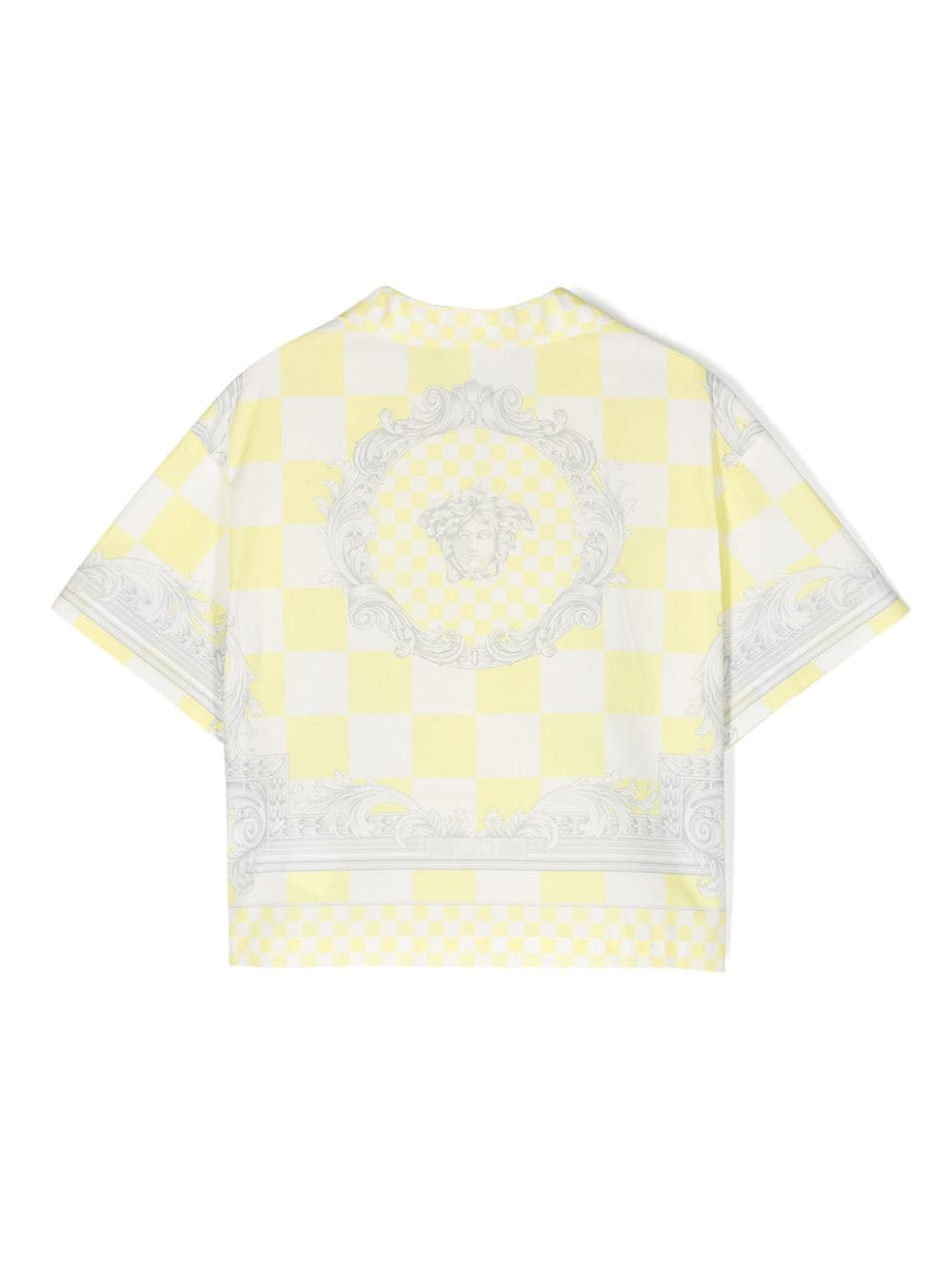 Camicia giallo/bianco bambino