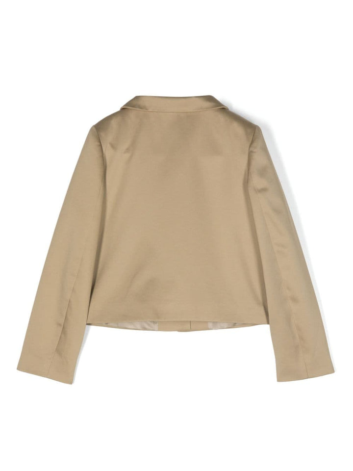 Veste fille beige