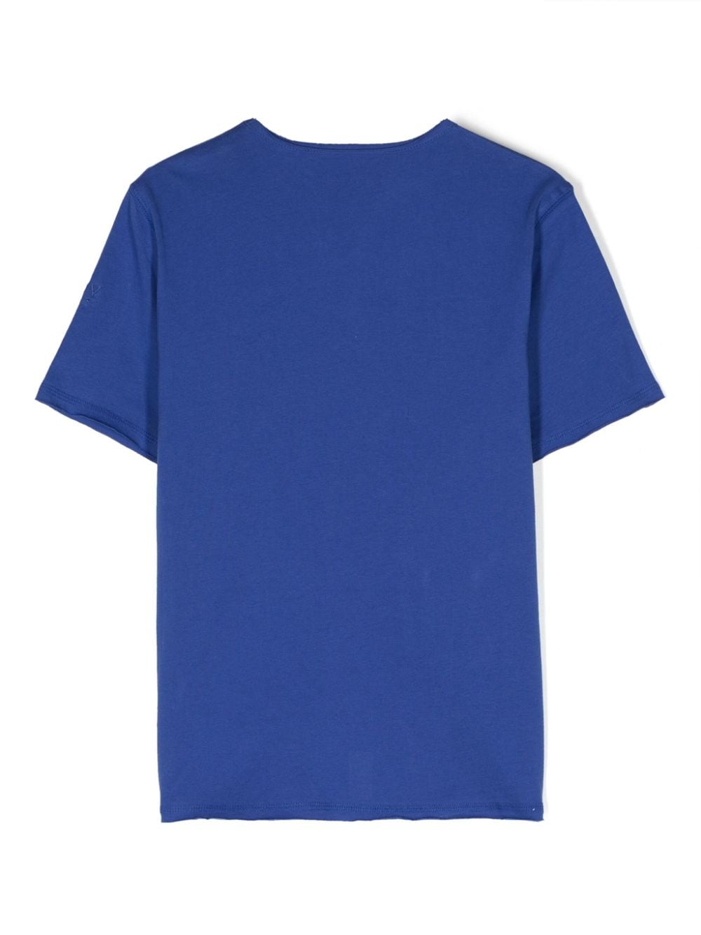 T-shirt garçon bleu