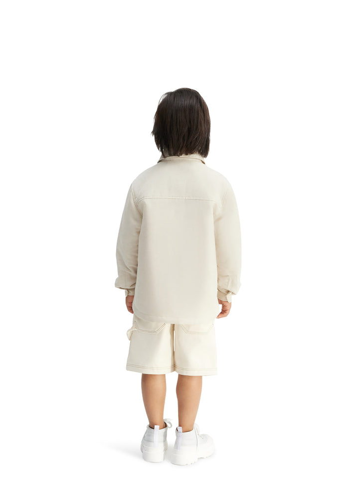 Chemise bébé beige