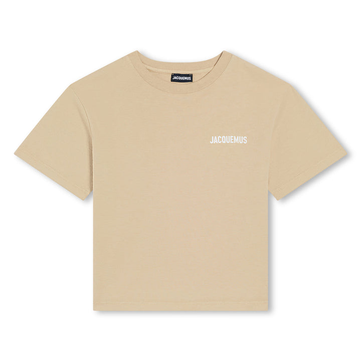 T-shirt beige unisexe