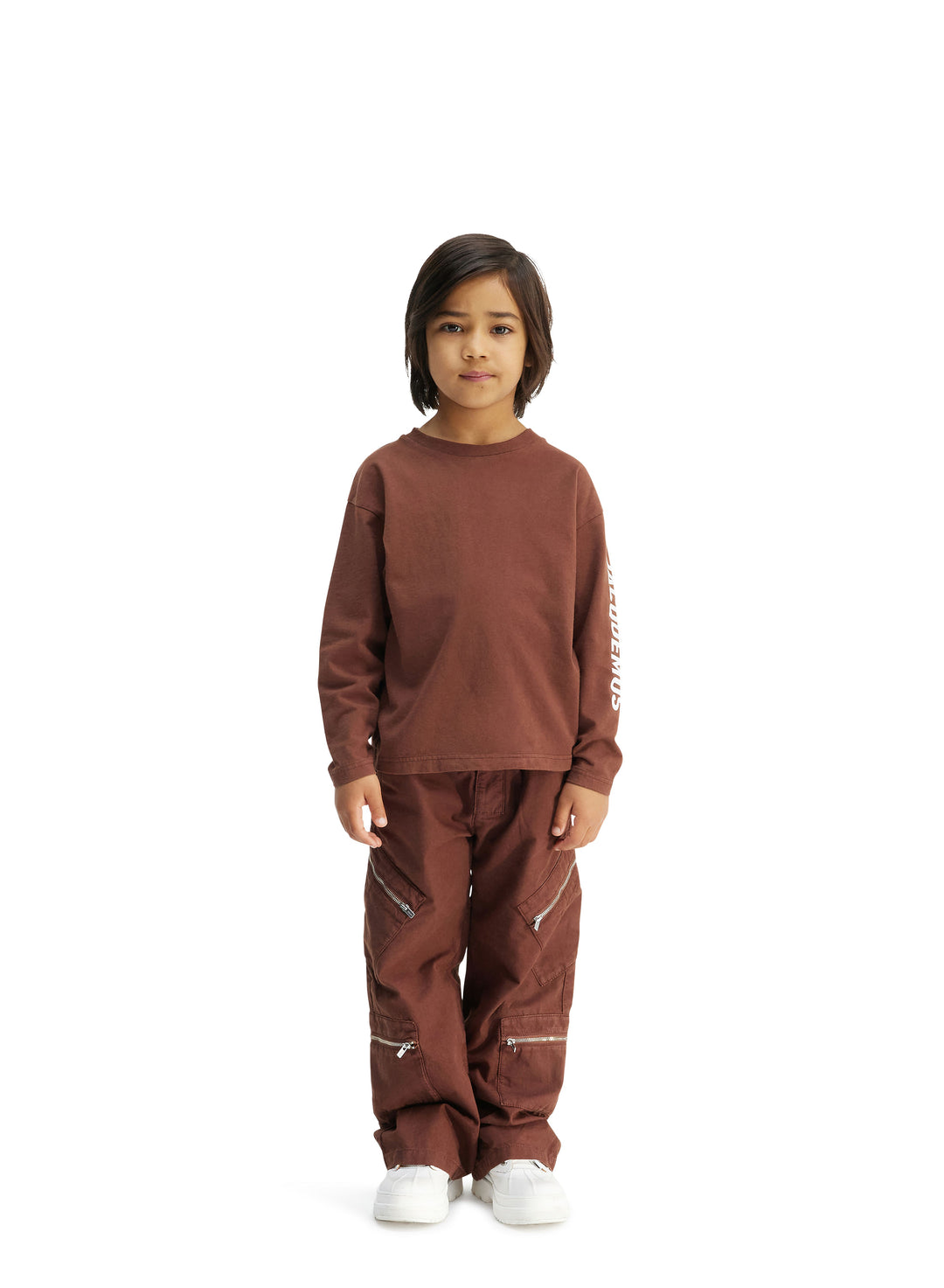 Pantalon marron unisexe