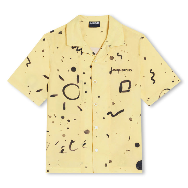 Chemise jaune enfant