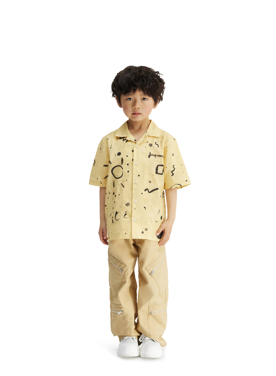 Chemise jaune enfant