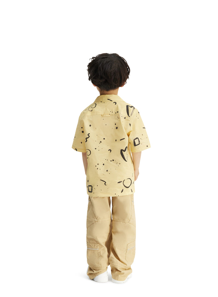 Chemise jaune enfant