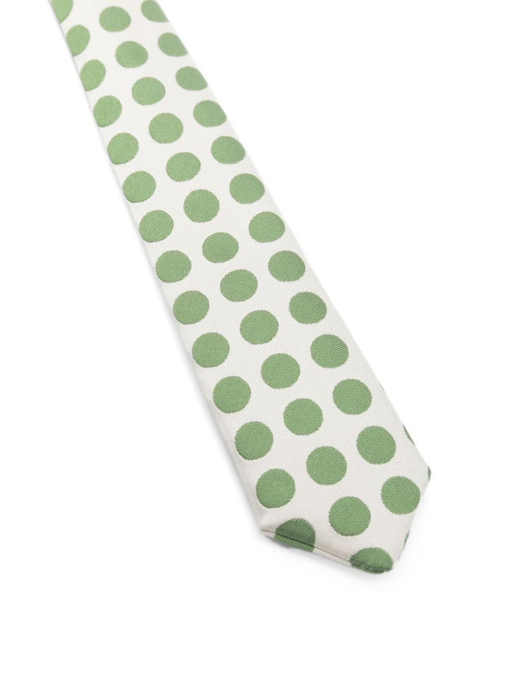 cravatta beige/verde