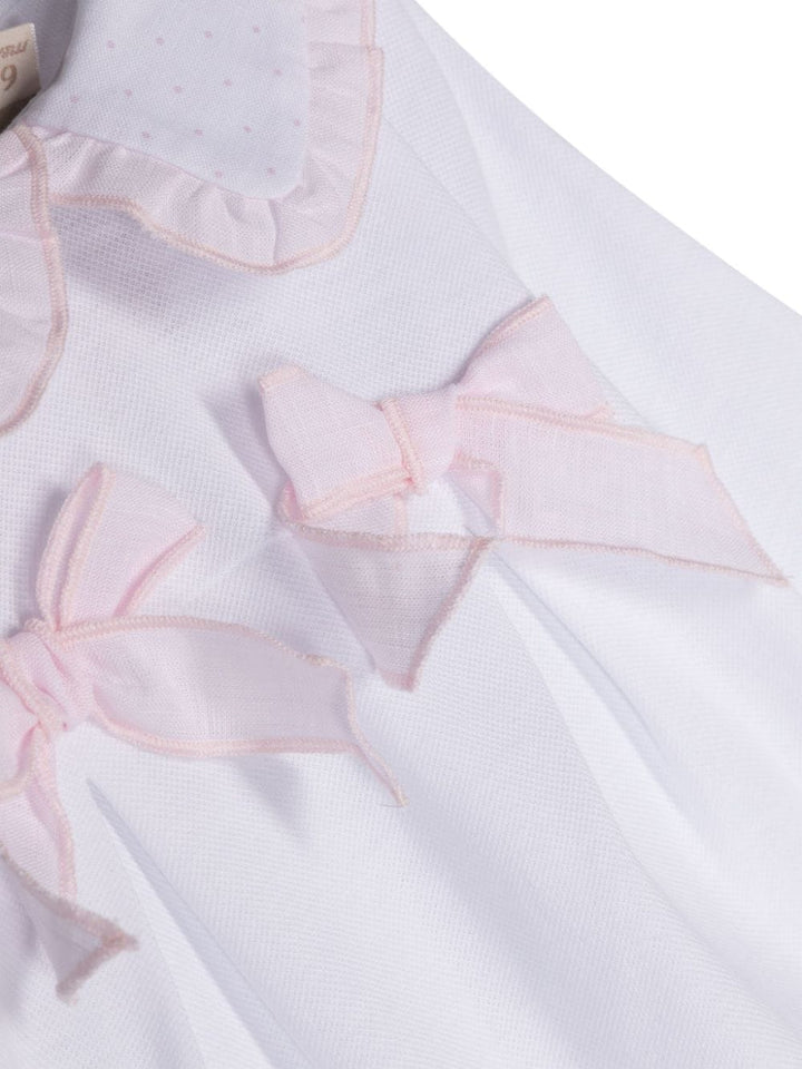 Pyjama bébé fille blanc/rose