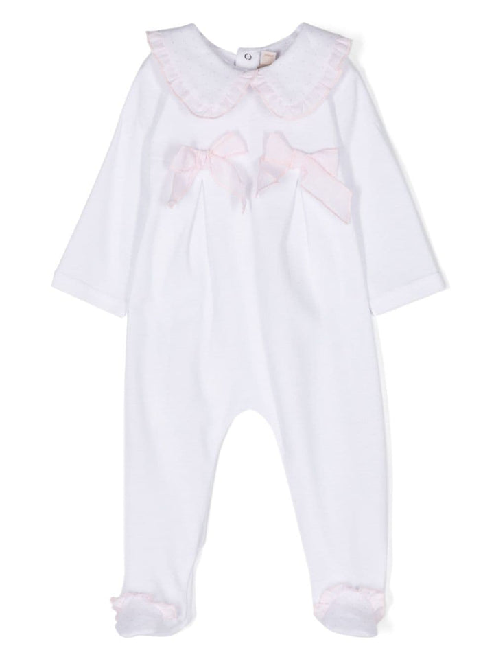 Pyjama bébé fille blanc/rose