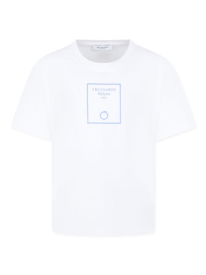 TRUSSARDI KIDS TBP25025TSBLJWHITE