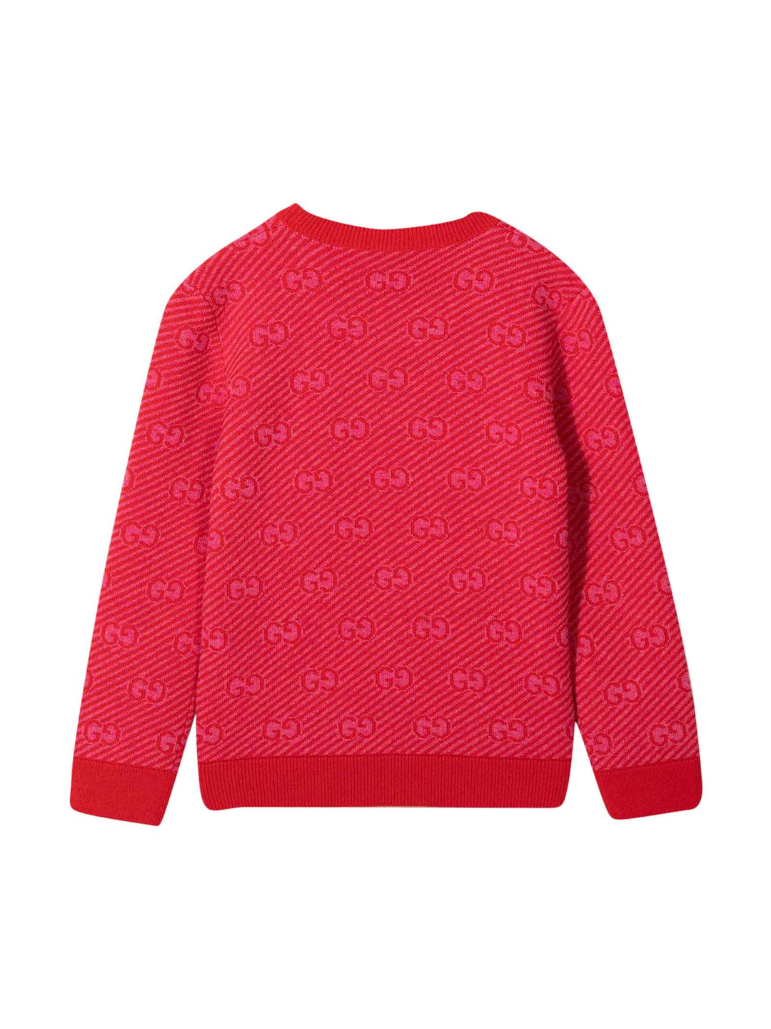 Maglione rosso bambina