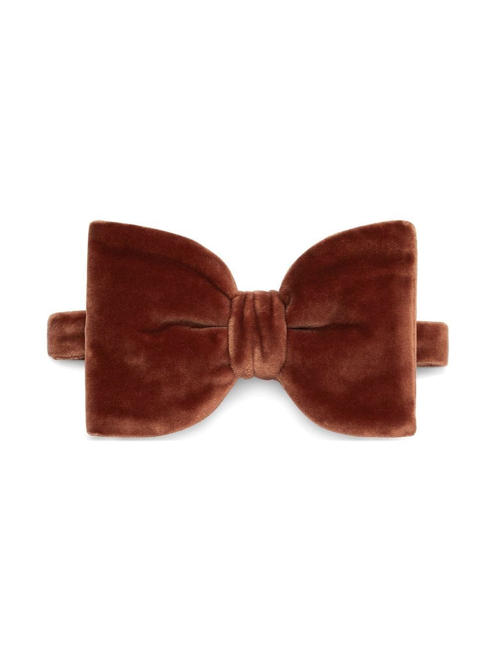 Noeud papillon enfant marron