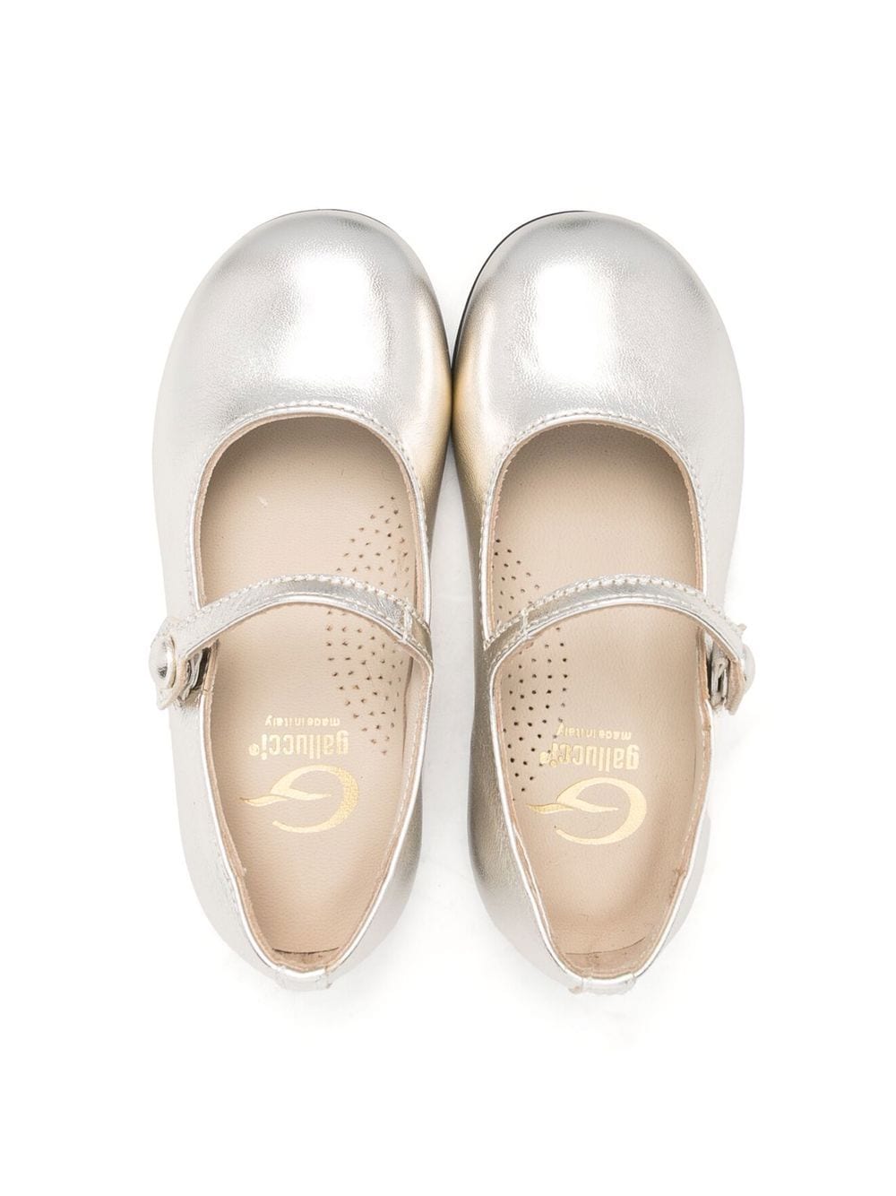 Ballerines platine fille