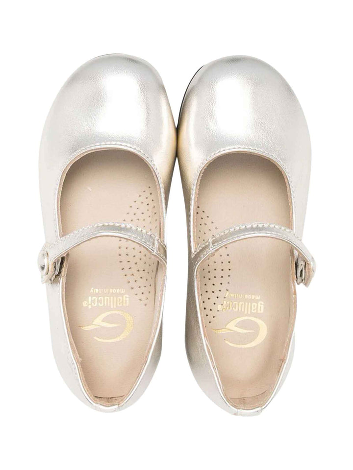 Ballerine platino bambina