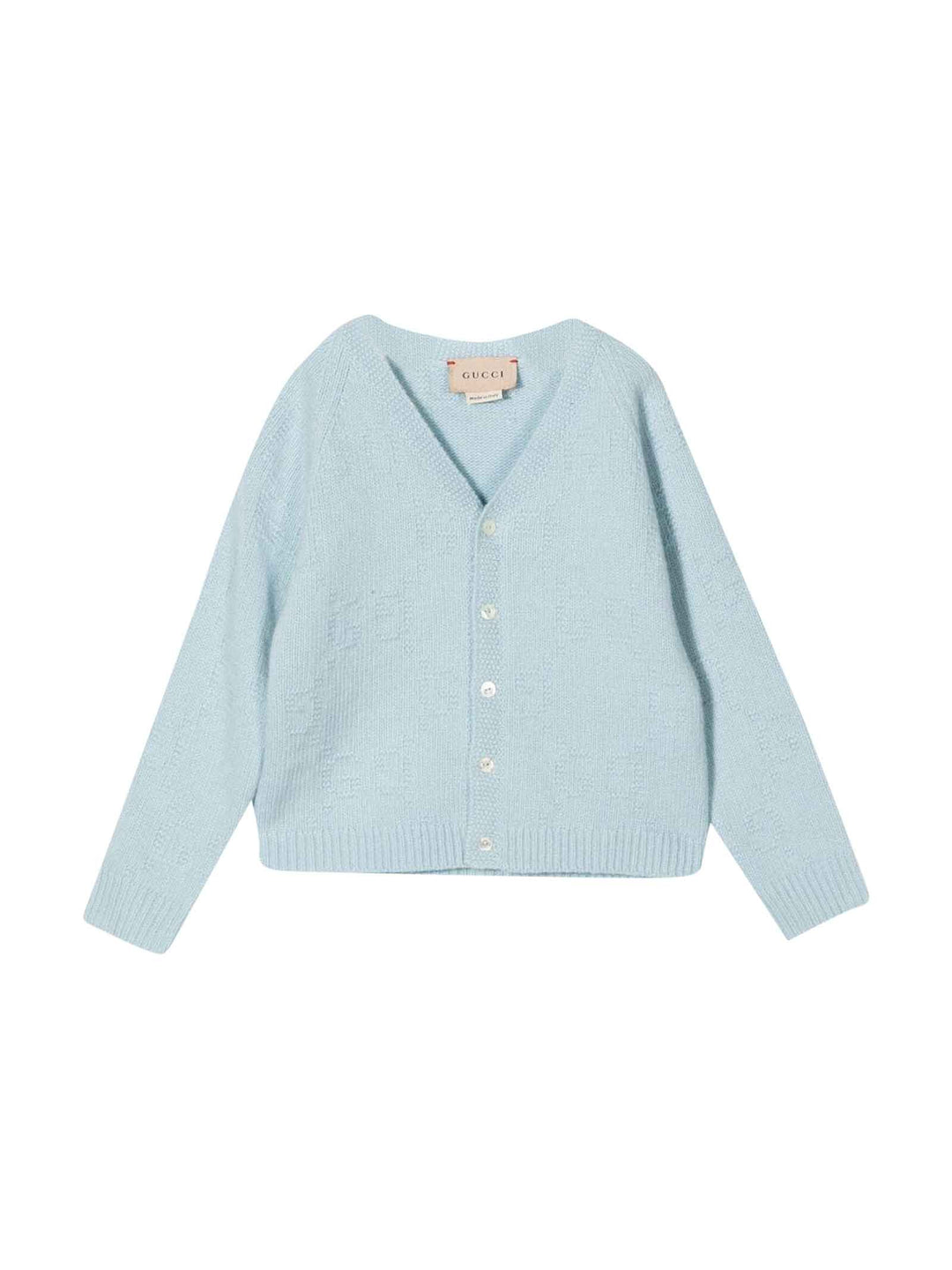 Cardigan blu neonato