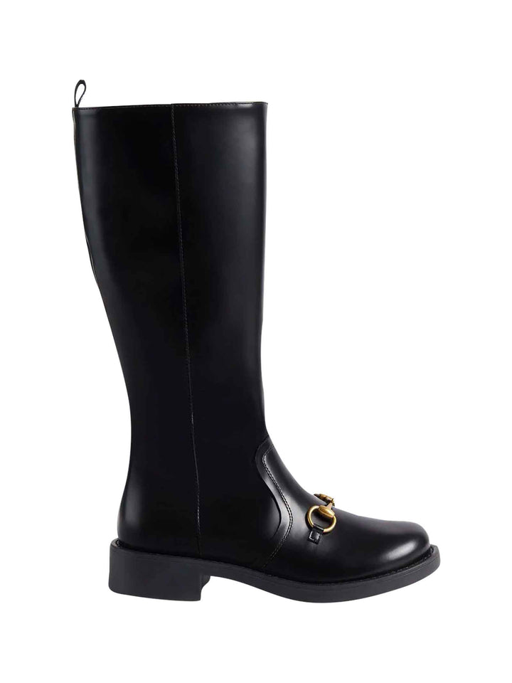 Bottes noires unisexes