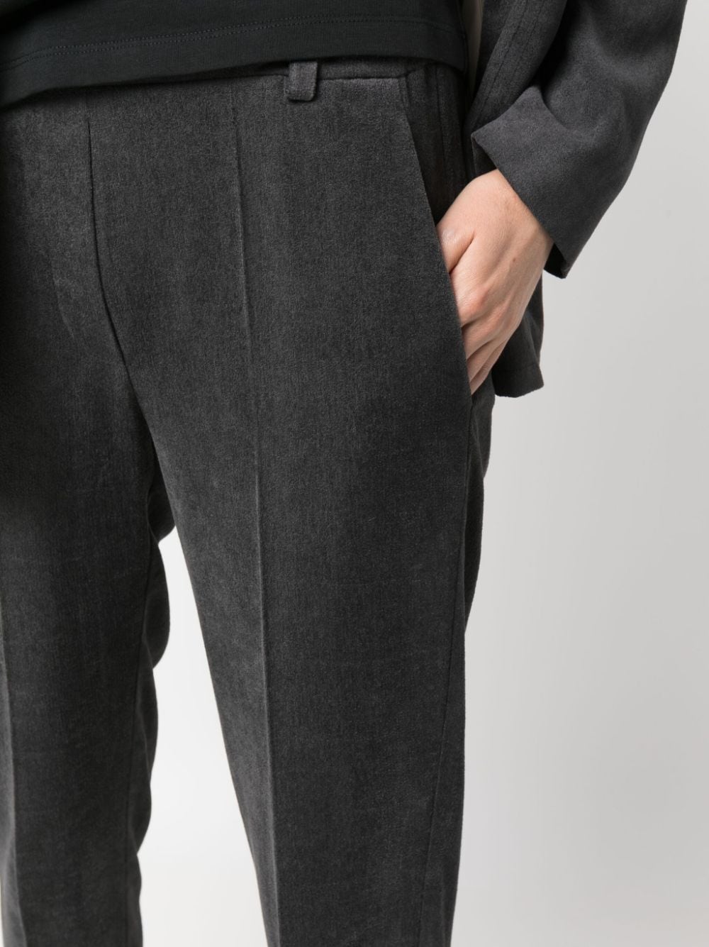 Pantaloni grigio cenere donna