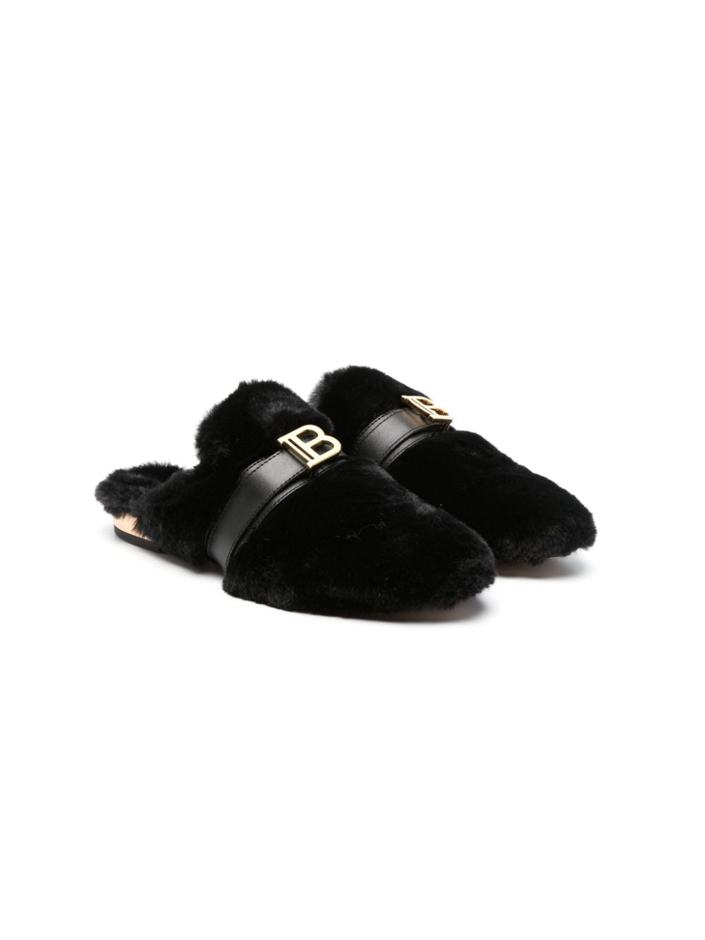 Mocassins noirs pour filles