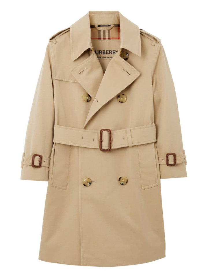 Trench bébé beige