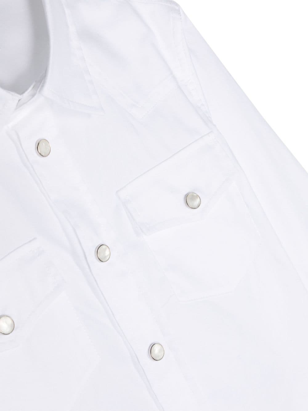 Camicia bianco ottico bambino