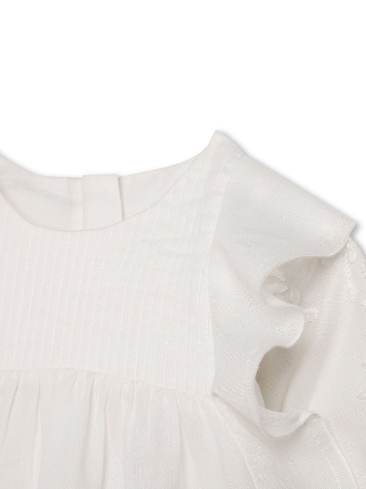 Blusa bianca neonata