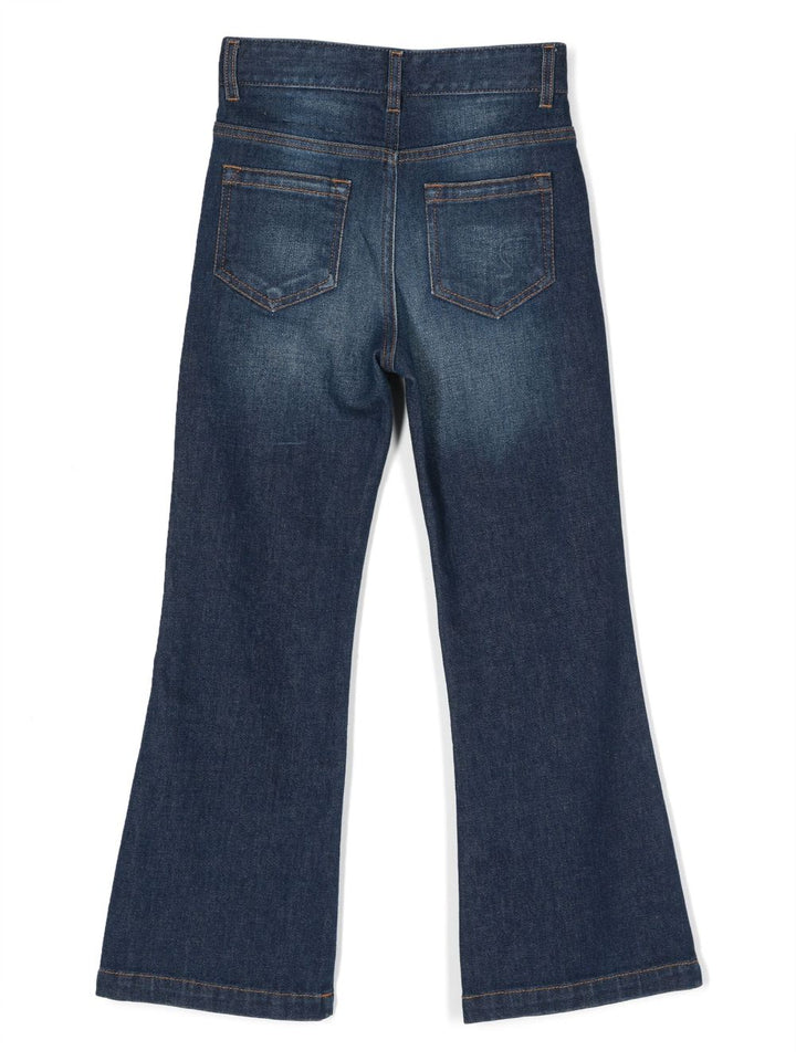 Jeans blu bambina