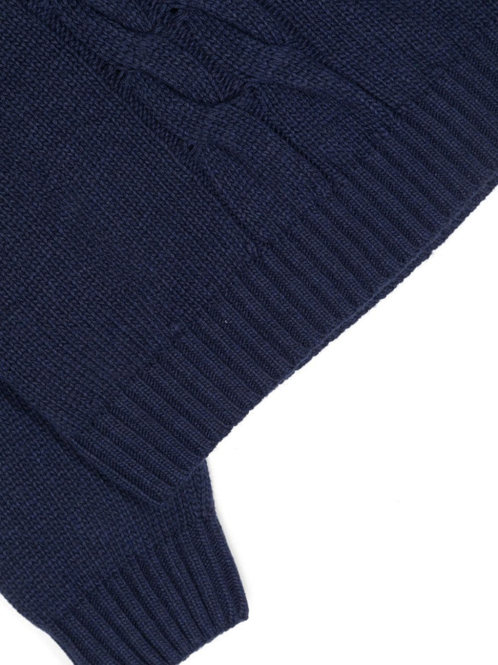 Maglione blu bambino