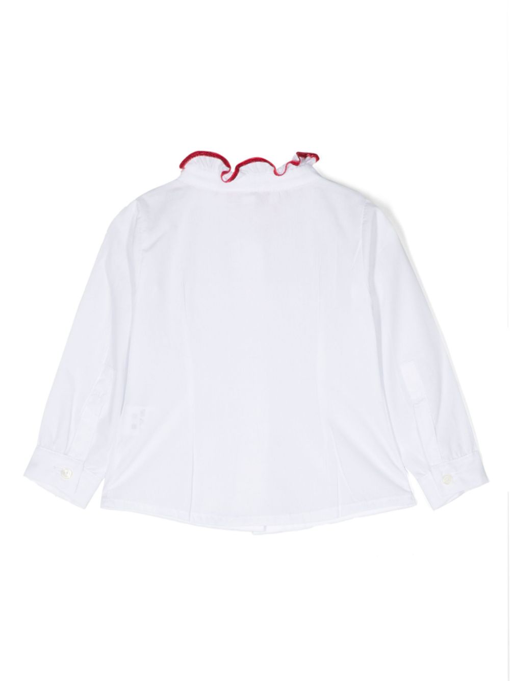 Chemise blanche nouveau-né