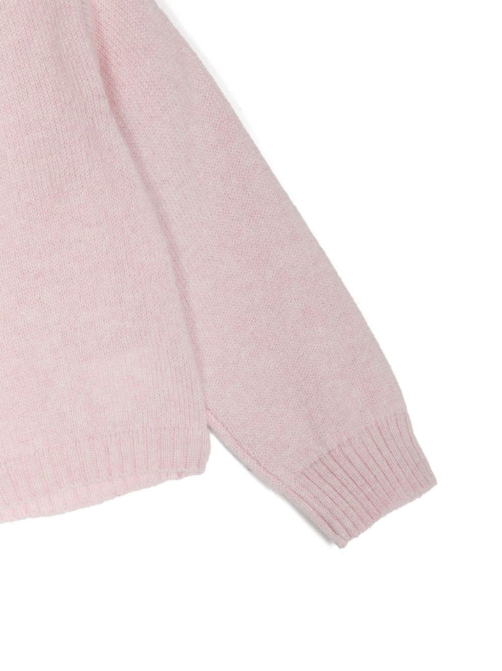 Gilet rose bébé