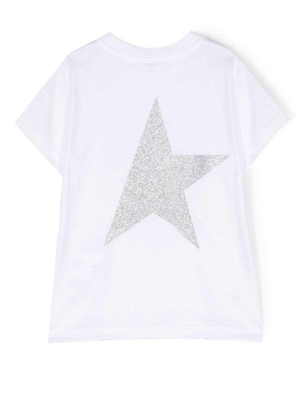 T-shirt fille blanc avec imprimé