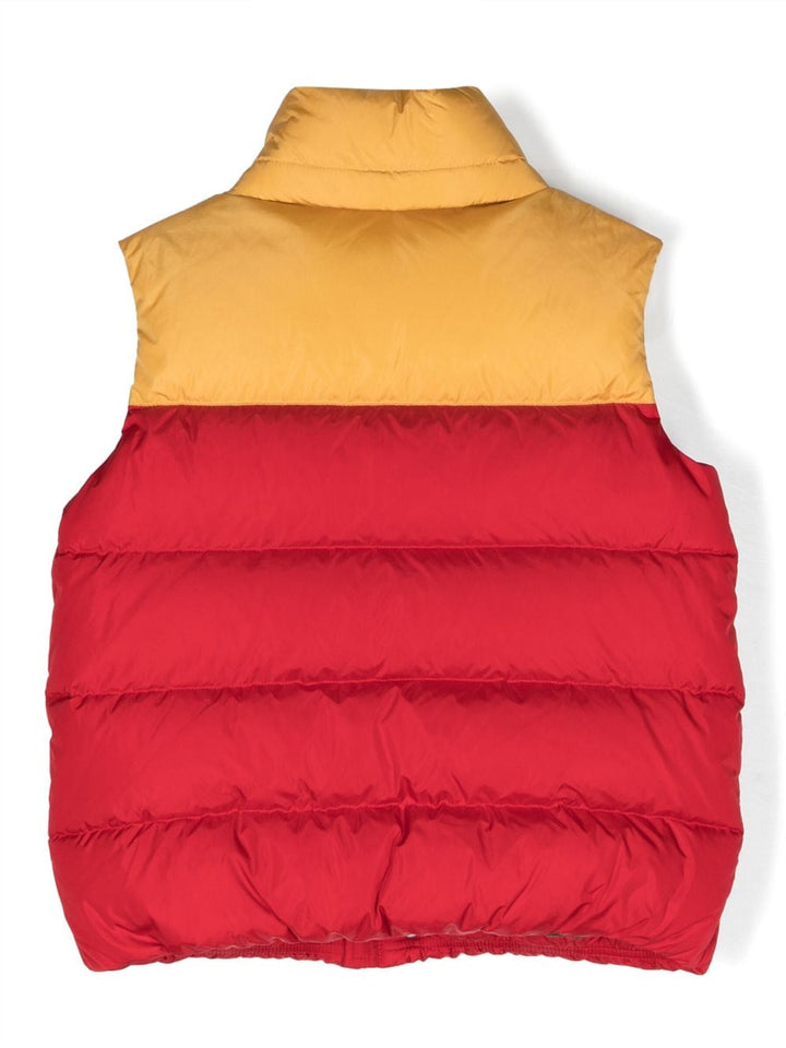 Gilet rosso bambino