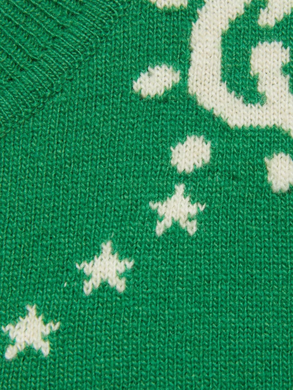 Pull vert bébé