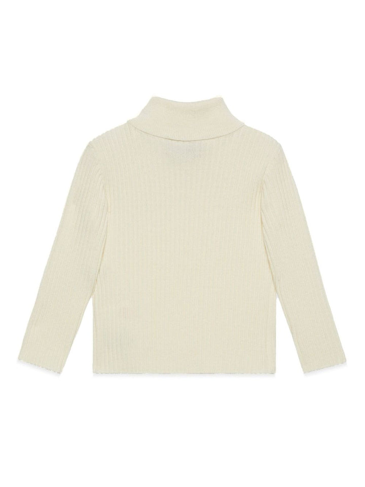 Maglione bianco neonato