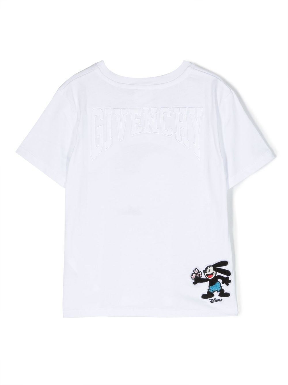 T-shirt fille blanc avec imprimé