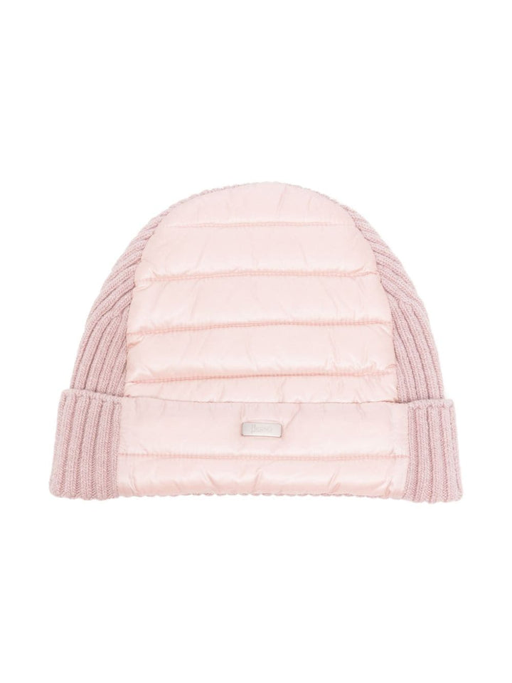 Cappello rosa chiaro unisex con logo