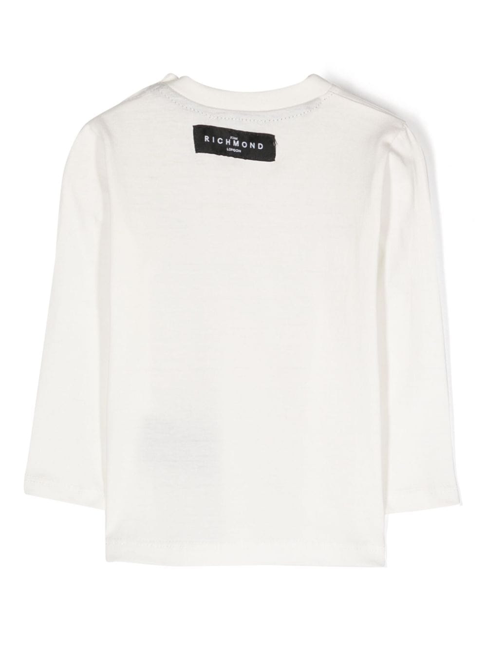 T-shirt bianca cloud unisex con logo