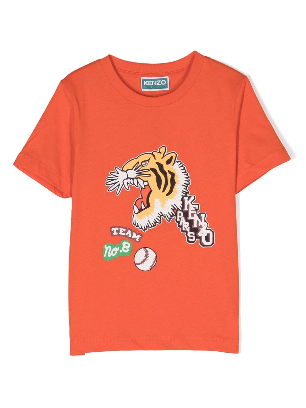 T-shirt garçon orange