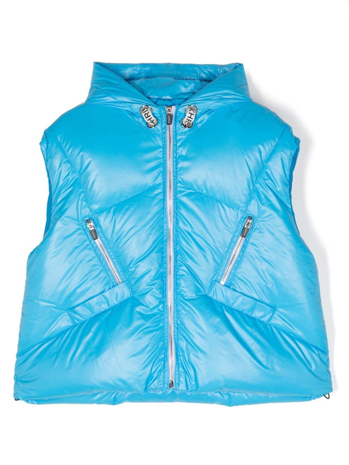 Gilet blu chiaro bambino