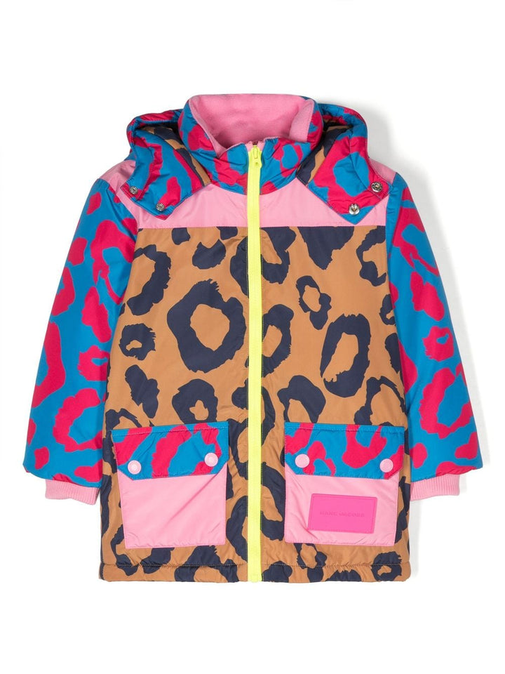 Veste de ski multicolore pour fille