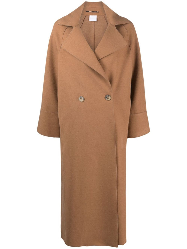 Manteau marron pour femme