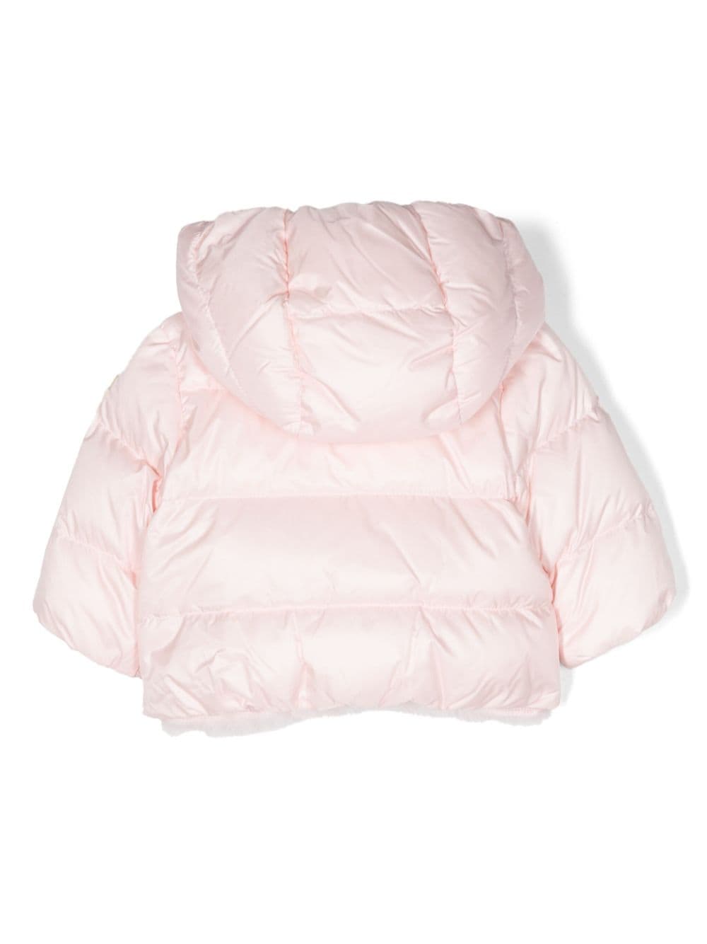 Veste rose bébé avec logo