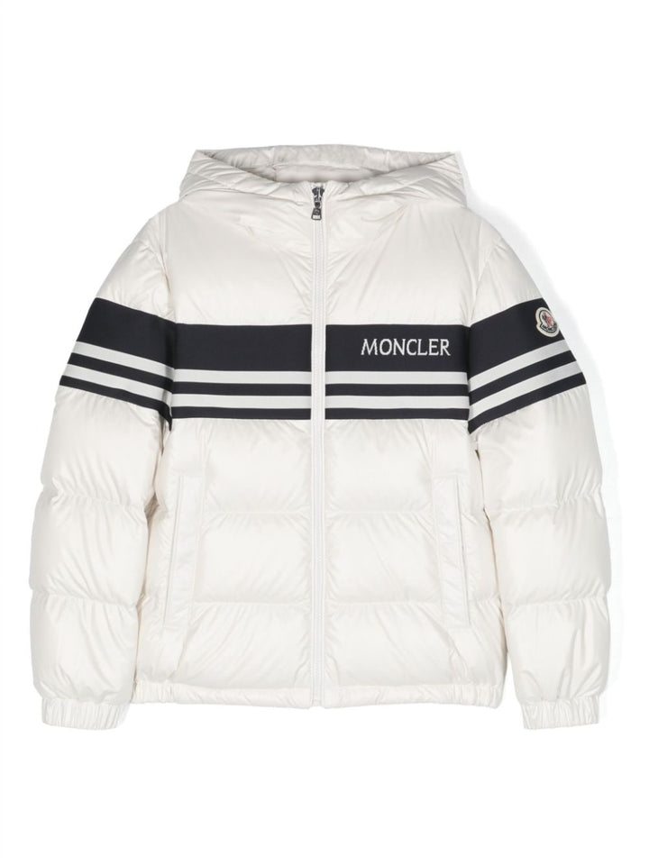 Veste enfant blanche avec logo