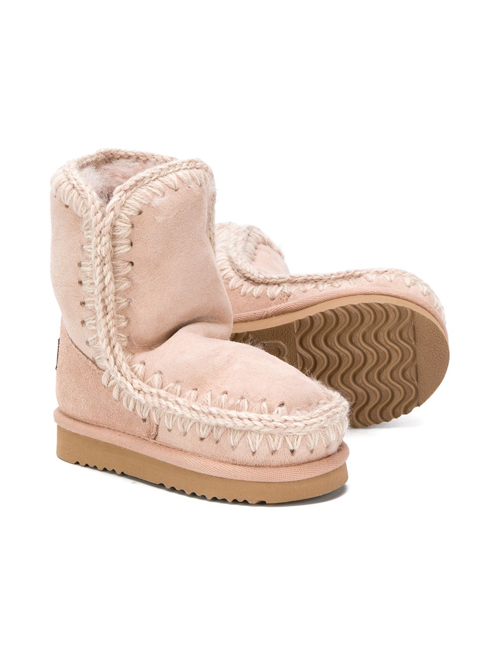 Bottes roses pour fille