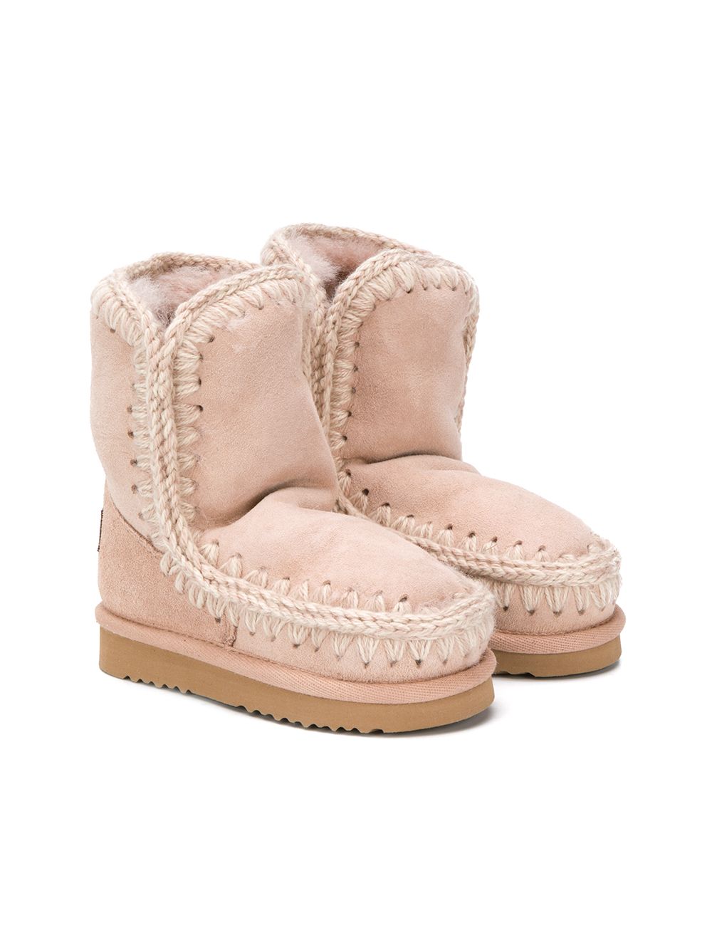 Bottes roses pour fille