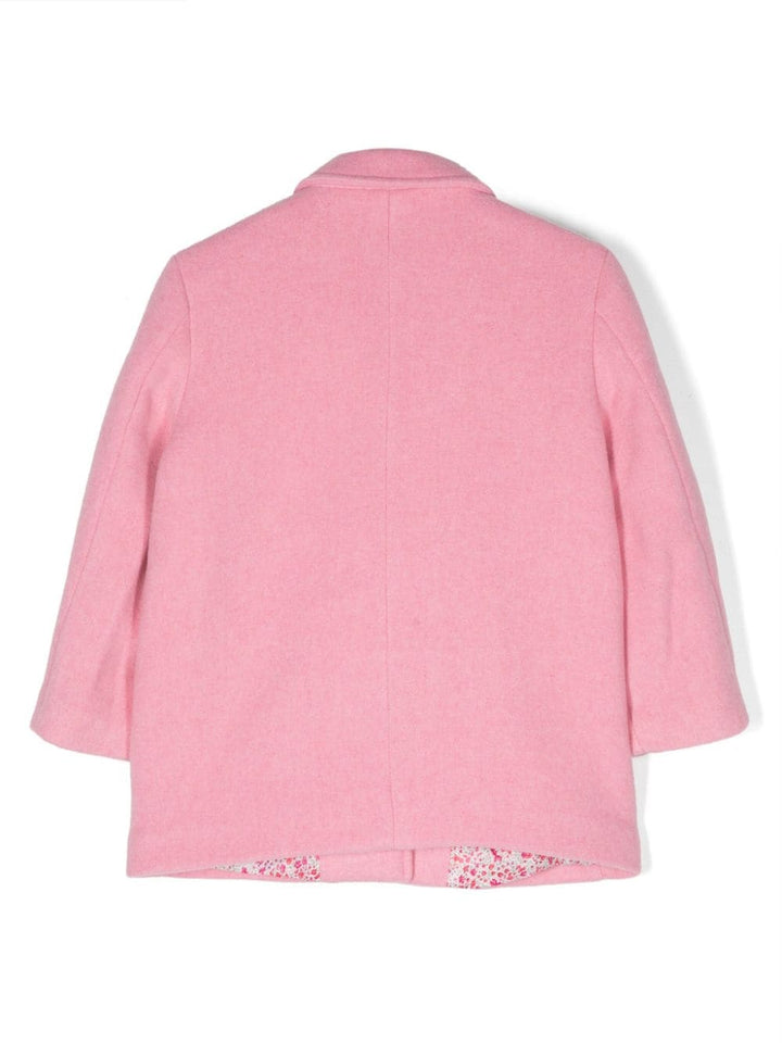 Cappotto rosa bambina